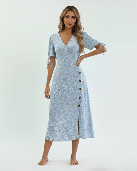 Vestido Longo Floral