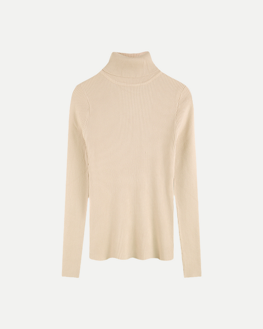 Suéter de Gola Alta