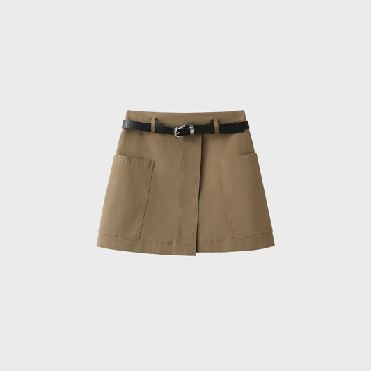 Saia Feminina A-Line Âmbar