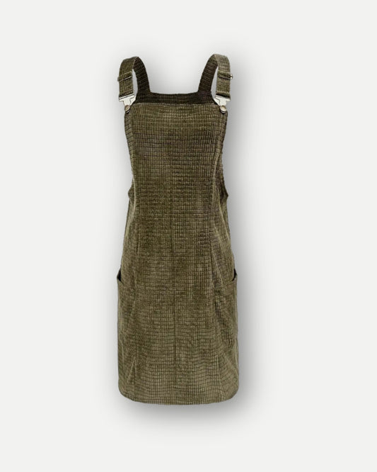 Vestido Jardineira Elegante