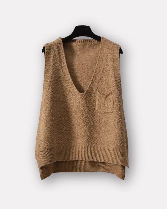 Colete Feminino Tricô Outono