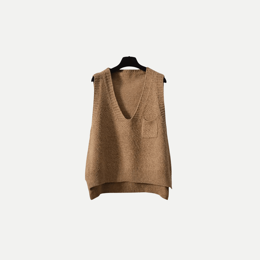 Colete Feminino Tricô Outono