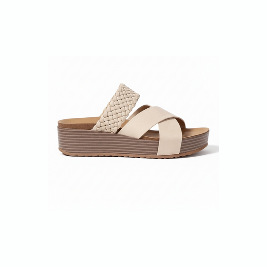 Sandália Plataforma Espadrille