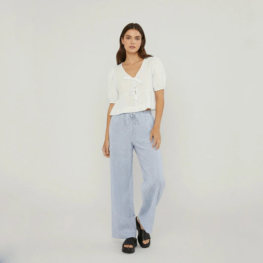 Light Straight Pants